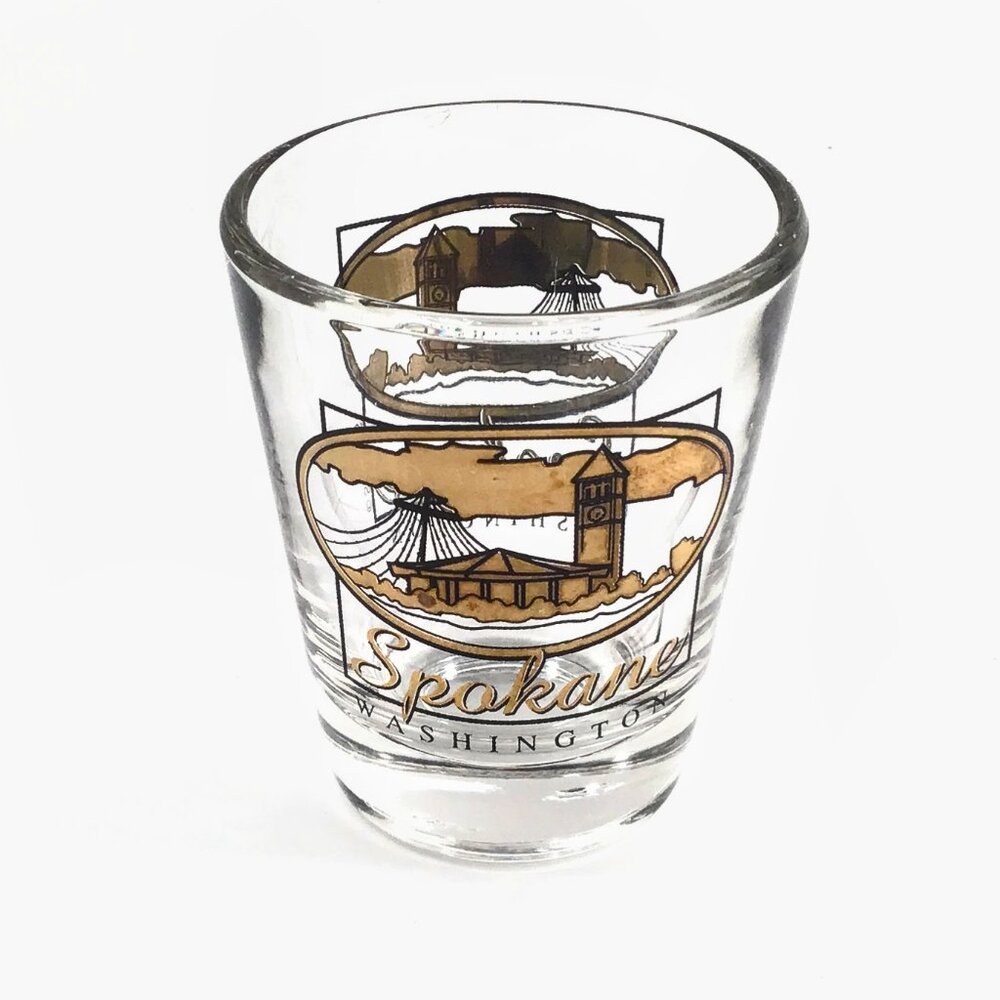 Spokane Washington Shot Glass - Souvenir - Collectible